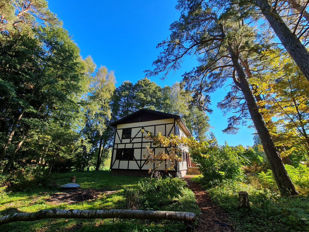 Forest Cottage next to beach in Kabli