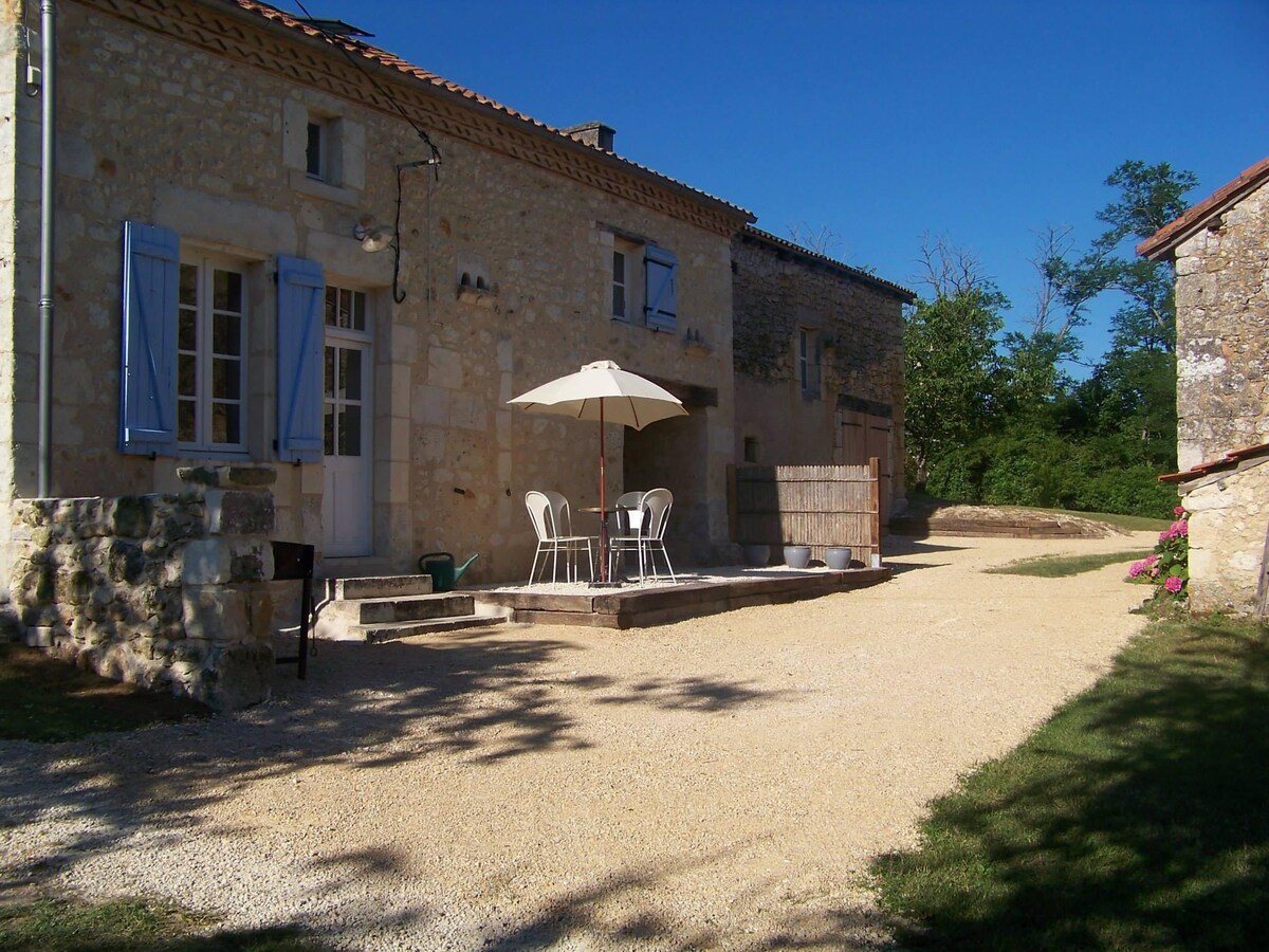 带私人泳池的乡村小屋Dordogne Périgord