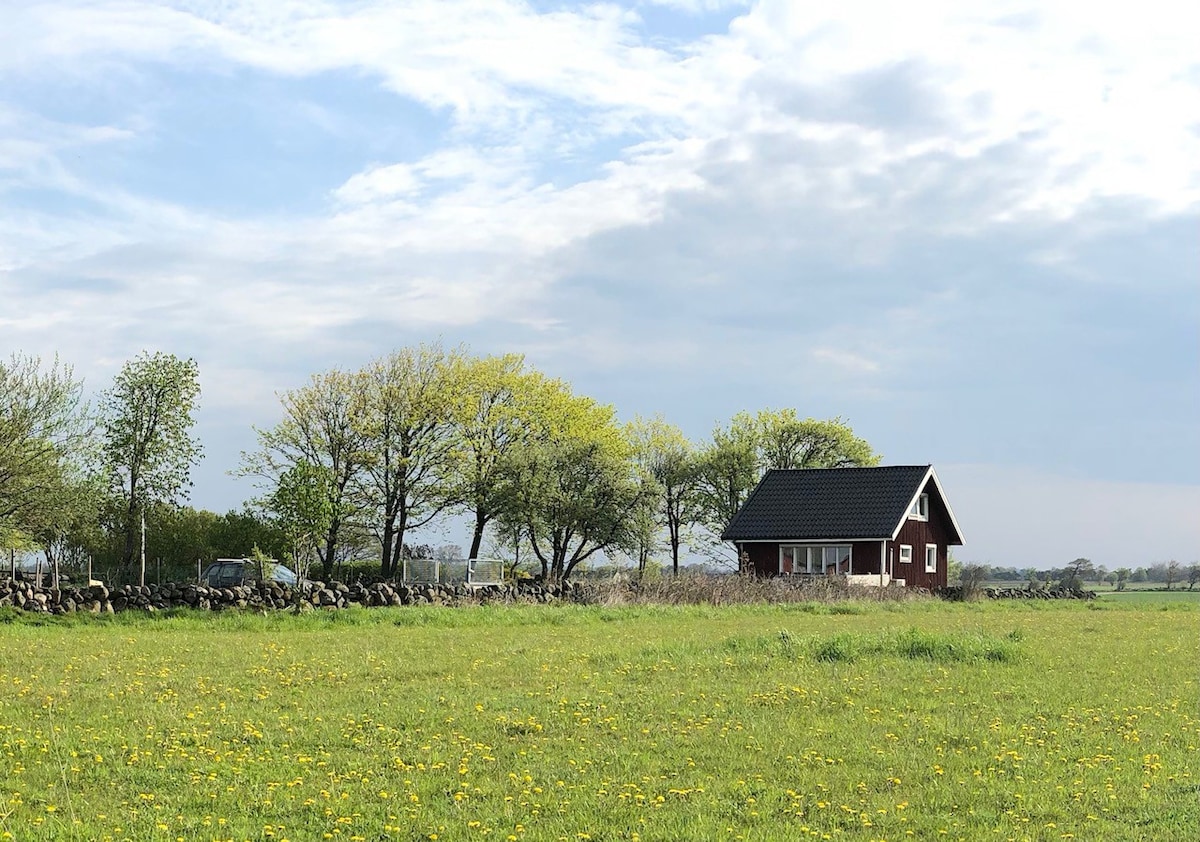 Förtjusande liten stuga nära havet