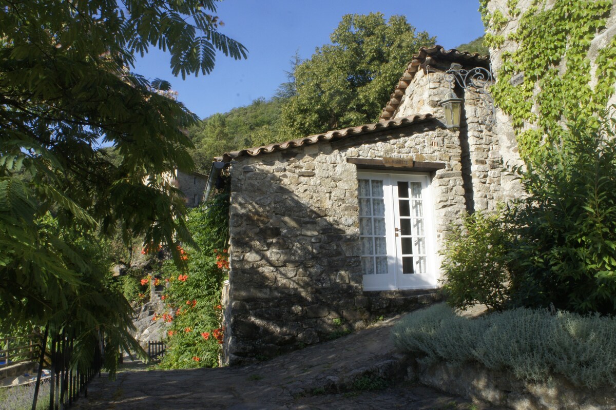 La Boriette, studio au cœur des Cévennes.