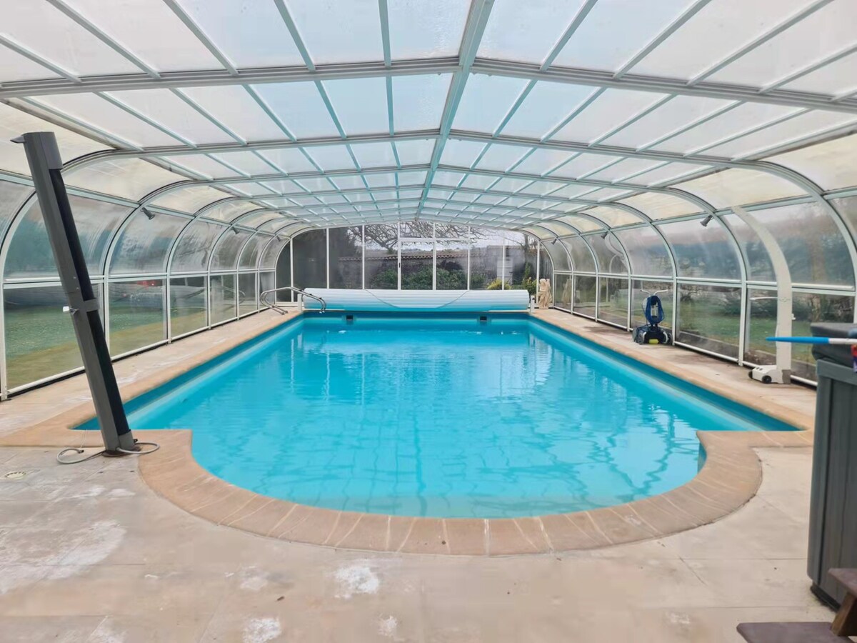 Gîte  chaleureux  piscine jacuzzi partage