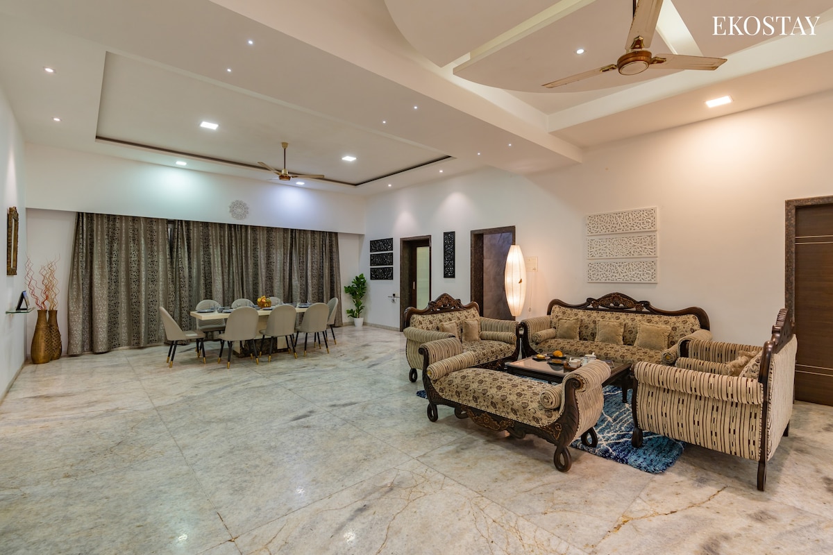 Luxurious 5BHK Chest Nut Villa with Pool | EKOSTAY