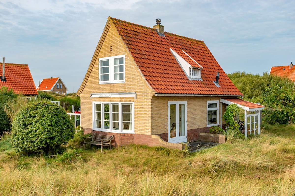 Vrijstaand vakantiehuis op loopafstand van zee