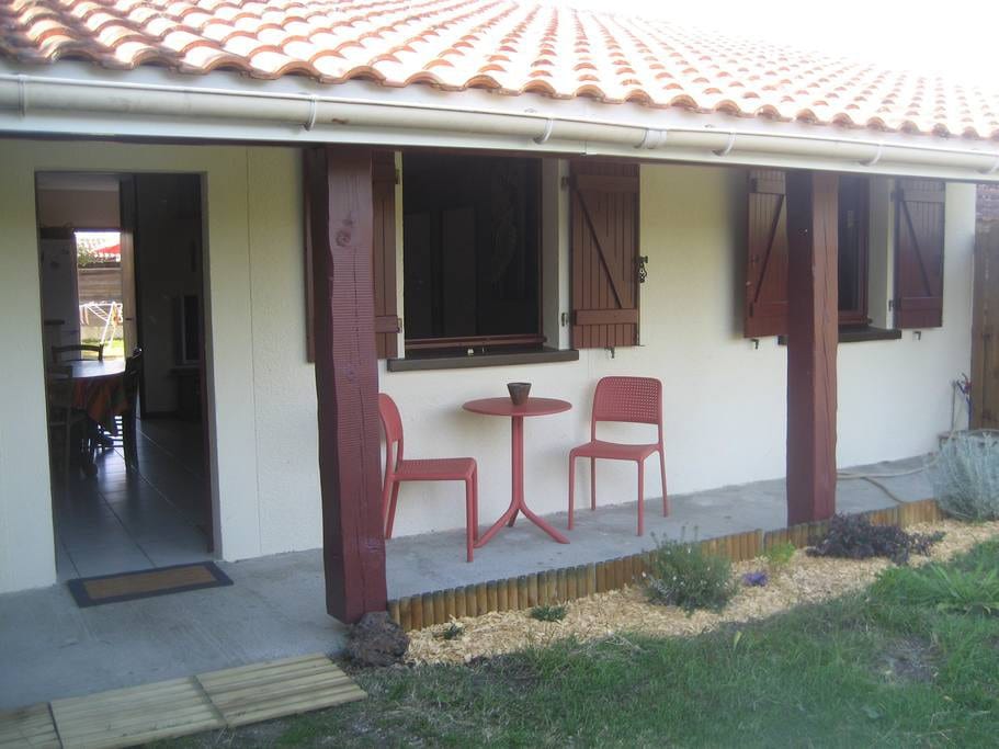 Maison entre Bassin d'Arcachon et Océan 2 chambres