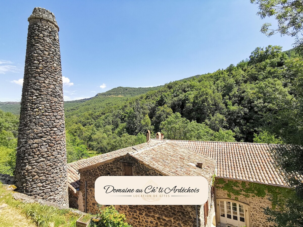 Gite la Magnanerie Domaine au Ch'ti Ardéchois