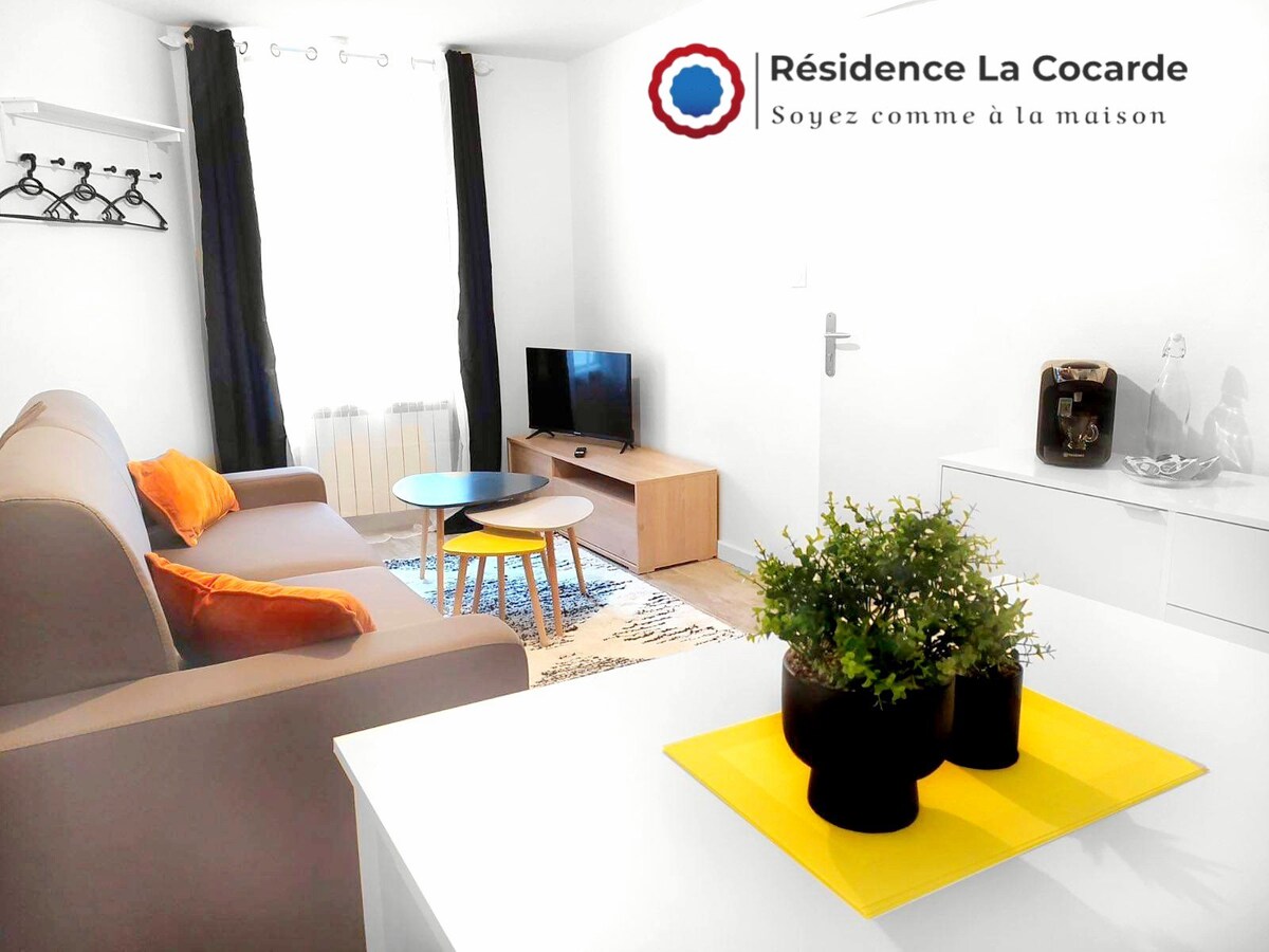 La Cocarde ，套房式单间公寓# 8 Bourges Centre