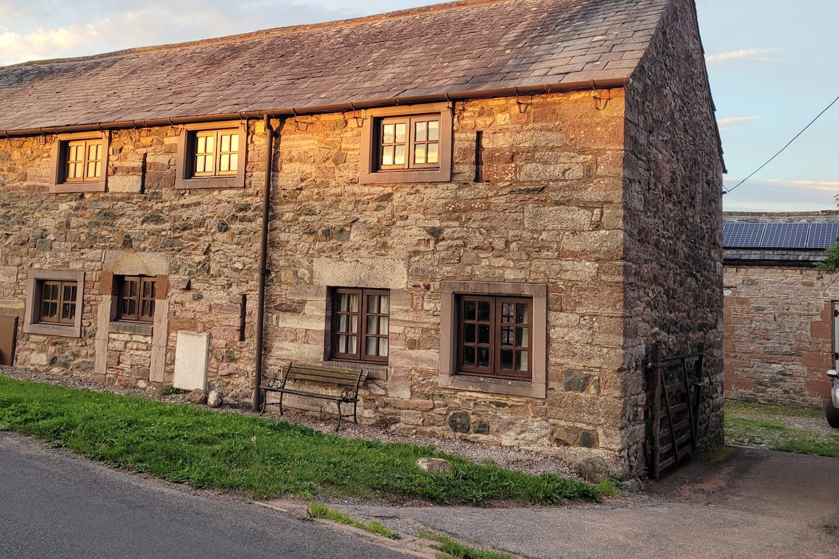 Stone barn conversion in Cumbria