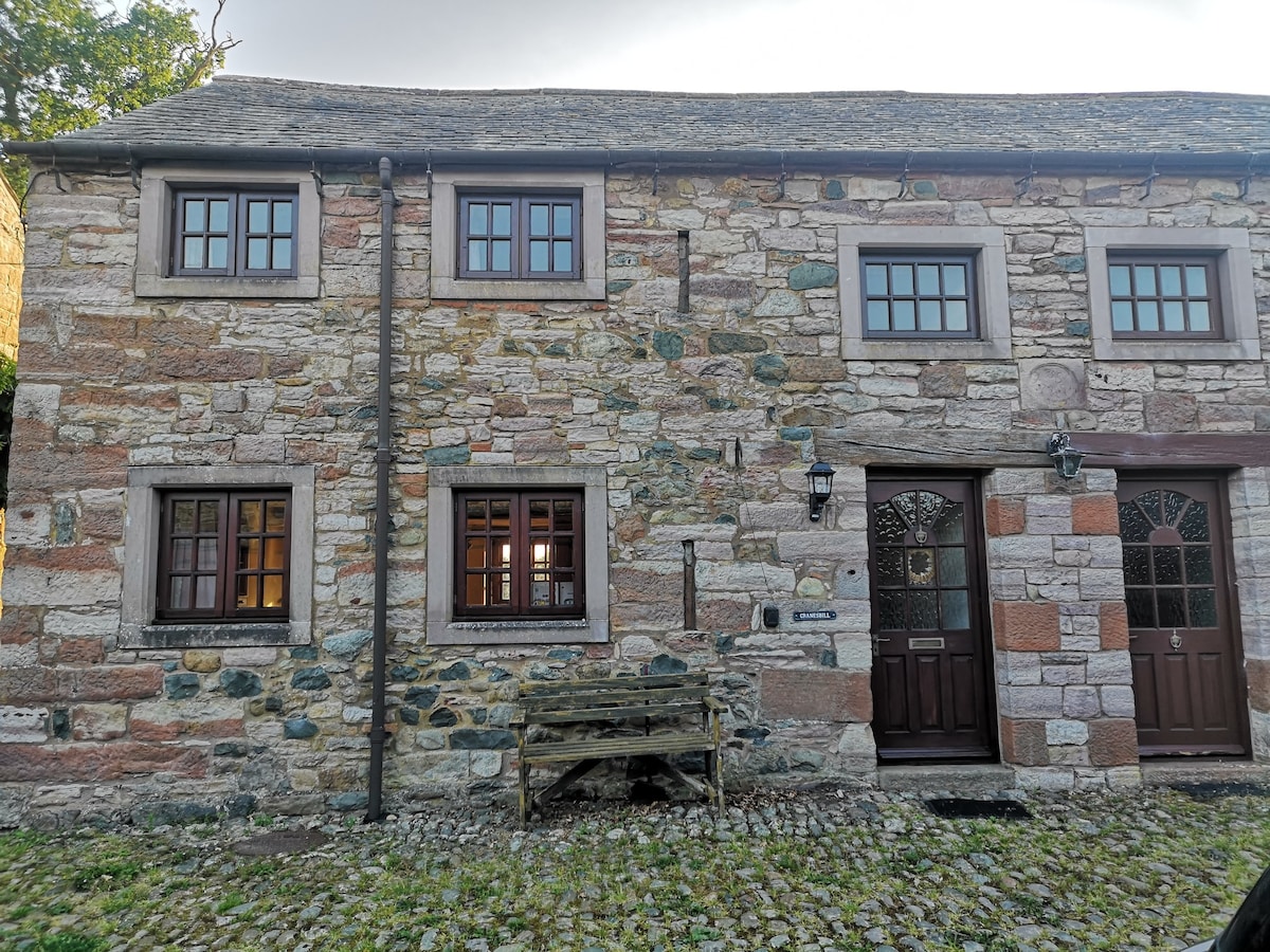 Stone barn conversion in Cumbria