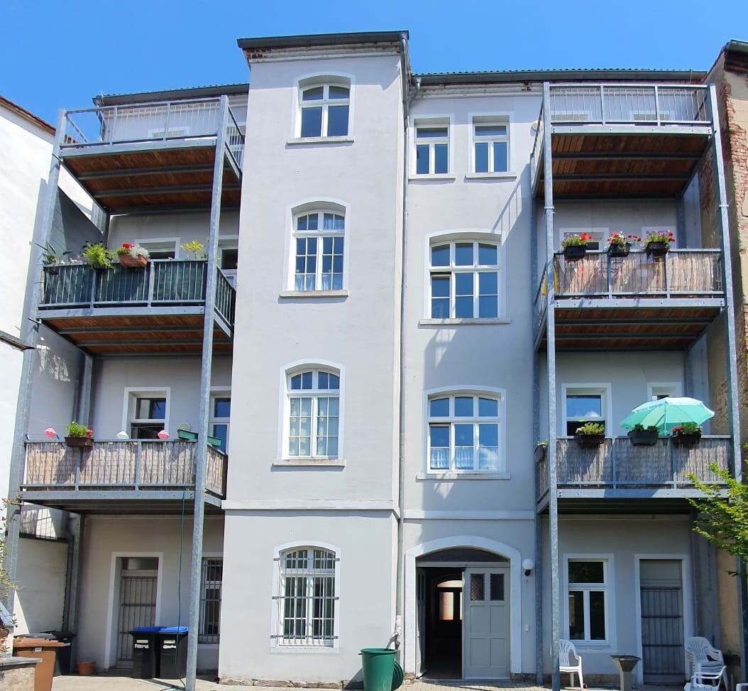 Helle 3-Raum Wohnung mit Balkon im Stadtzentrum
