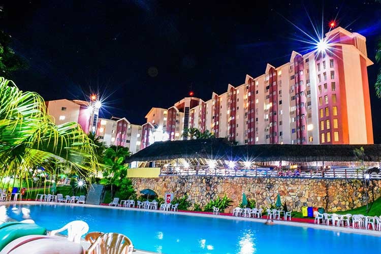 Hot-Springs Apart-Hotel Master Luxo Banheira Vista