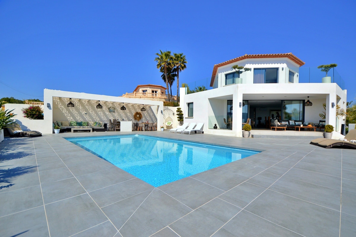 Luxury 5*Javea sea & country view 4 bed villa