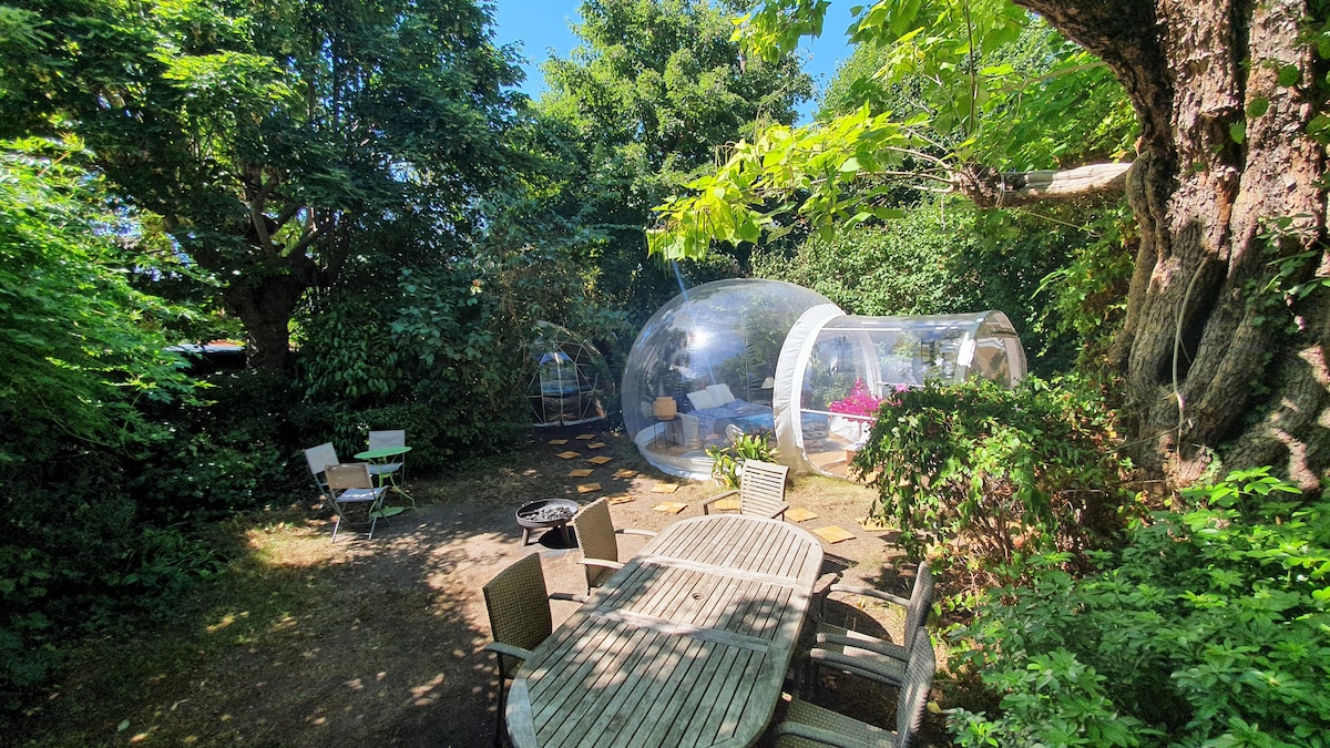 Bulle, un écrin de nature, le ciel de Paris