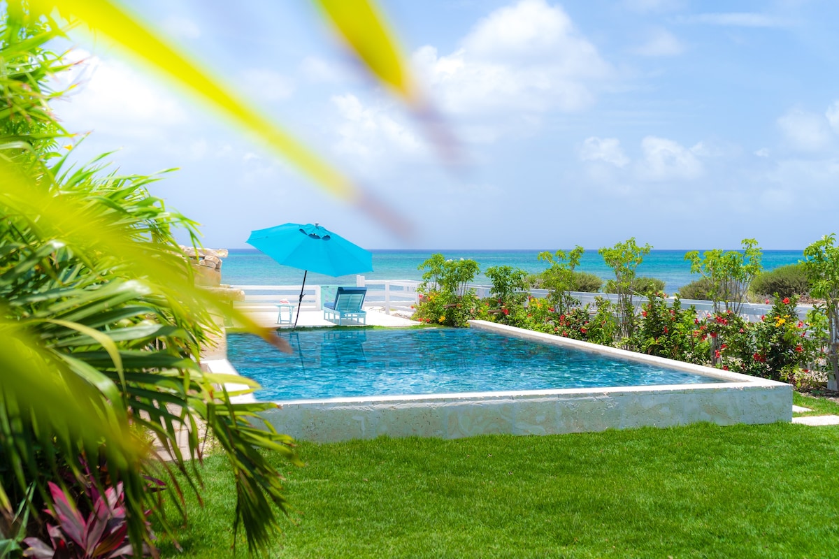 Villa Turkquoise - Private ocean front pool!