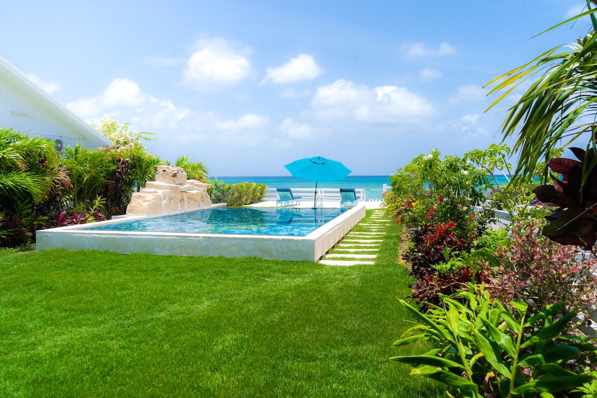 Villa Turkquoise - Private ocean front pool!