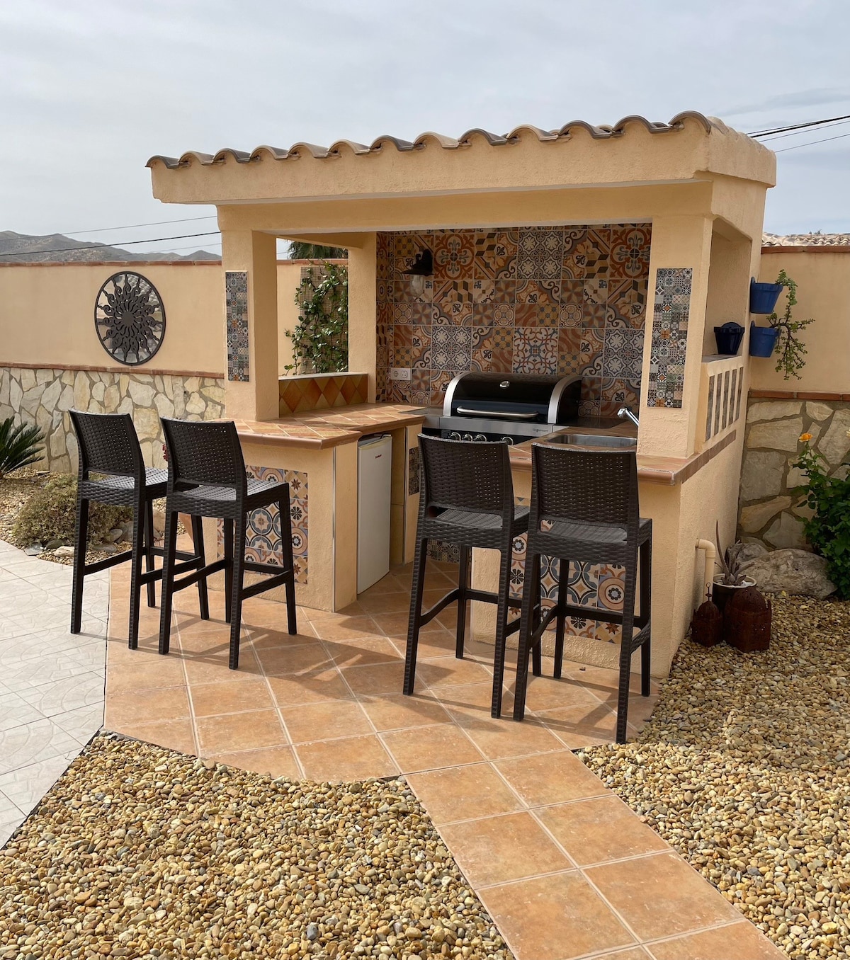 Al fresco living with private pool