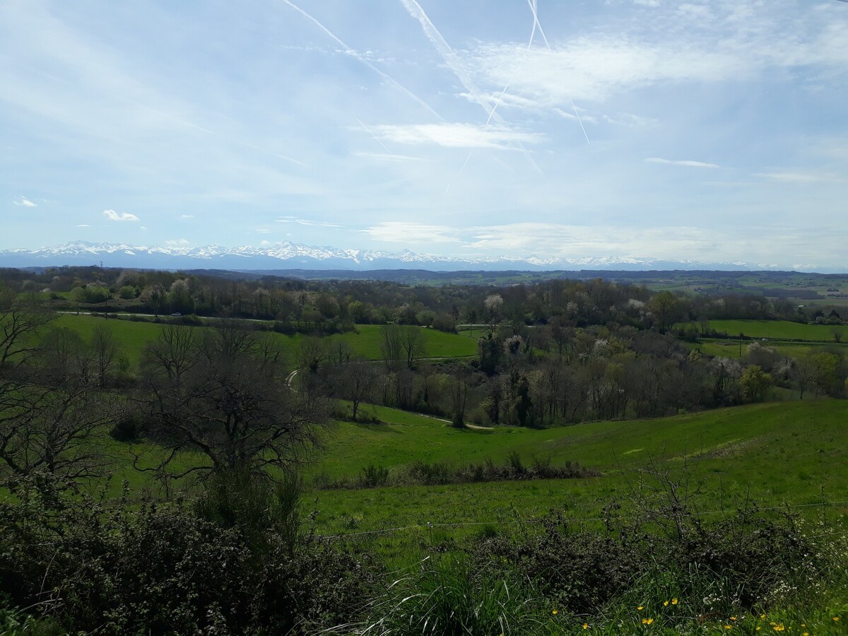 Domaine de l 'Espiau ，全景和骑马