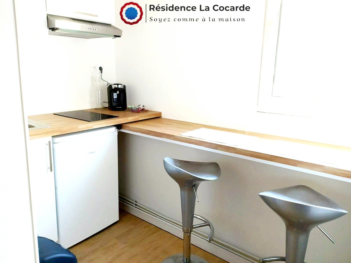 La Cocarde, Suite n ° 2 type Studio, Bourges Centre