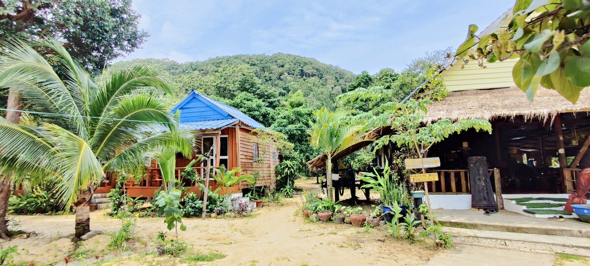 Koh Rong Sanloem岛上的私人平房