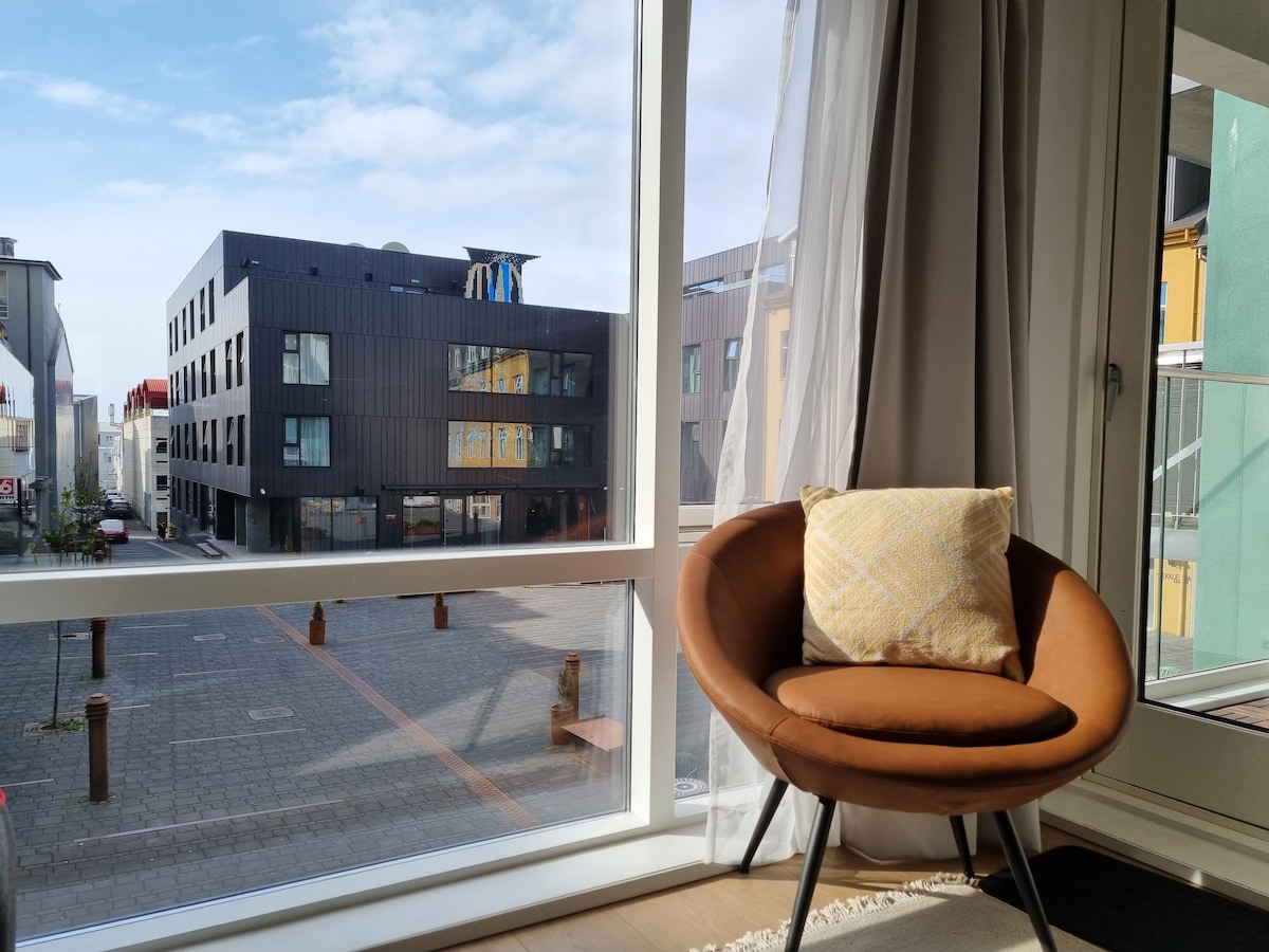 Stylish studio apartment downtown Reykjavik