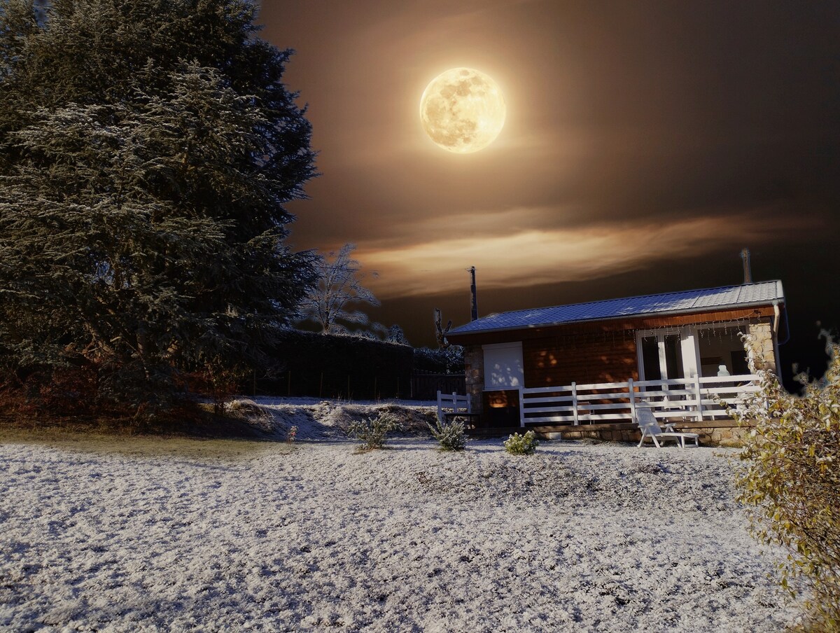 Chalet scandinave aux portes du Parc du Pilat