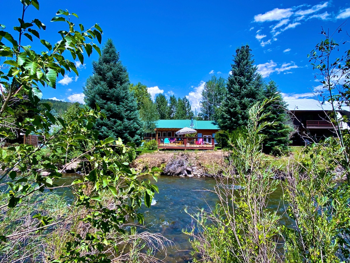 On the San Juan River, Wolf Creek just miles away!