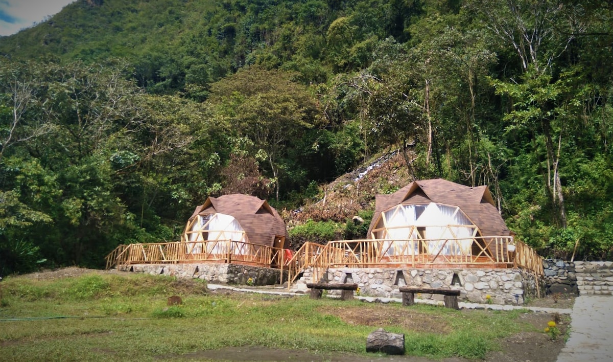 从萨尔坎泰（ Salkantay ）到马丘比丘（ Machupicchu ）的豪华穹顶之旅