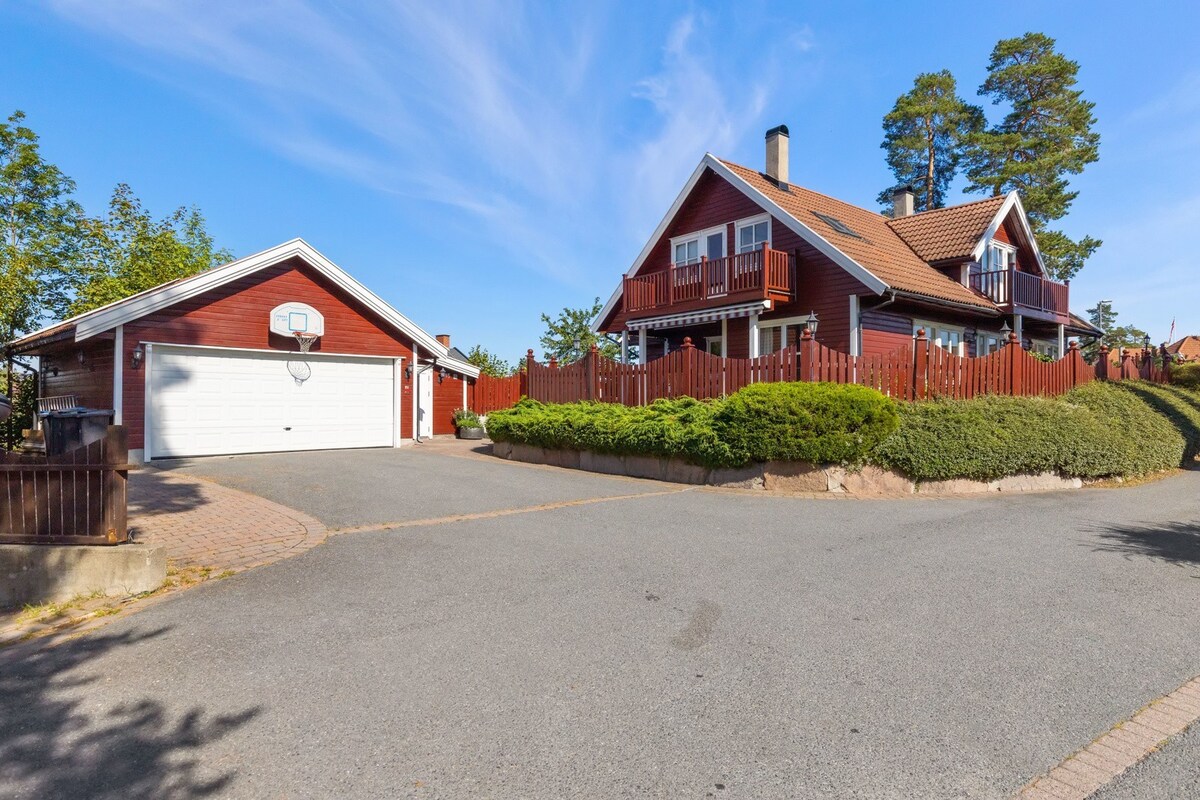 Beautiful 4-room Villa with pool 10min from Oslo