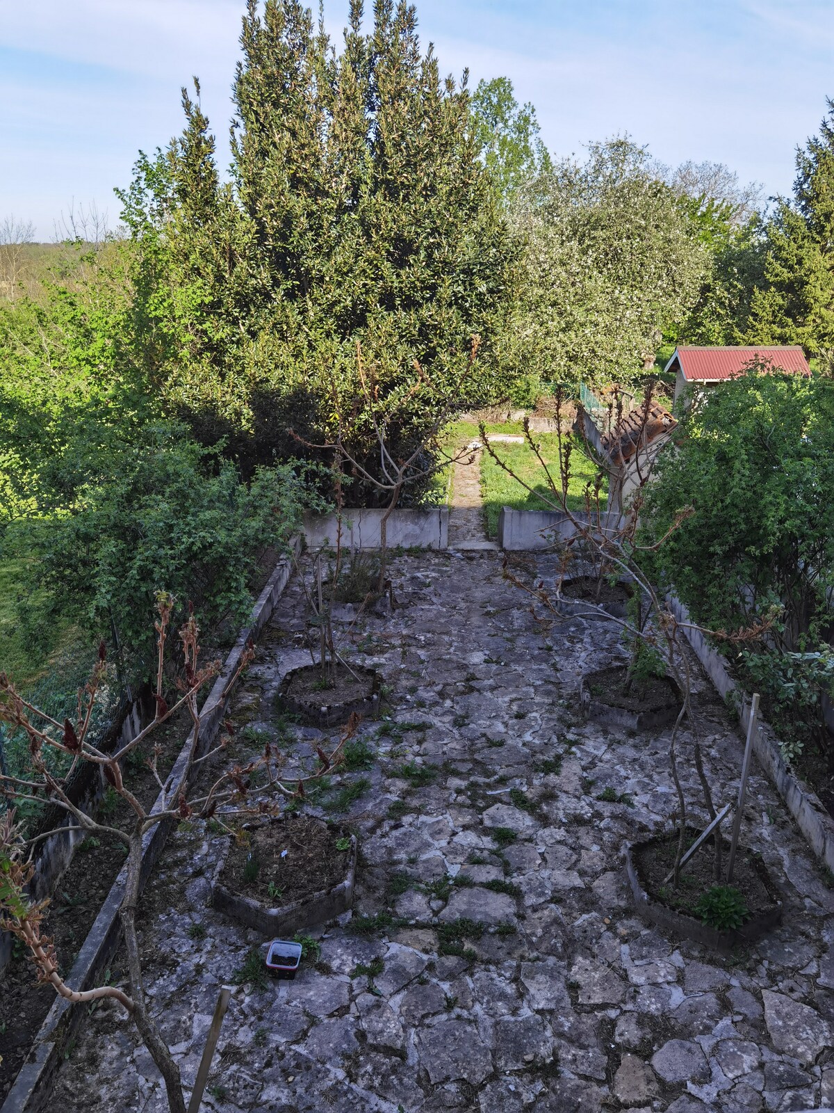 Chambre bohème avec  terrasse privative