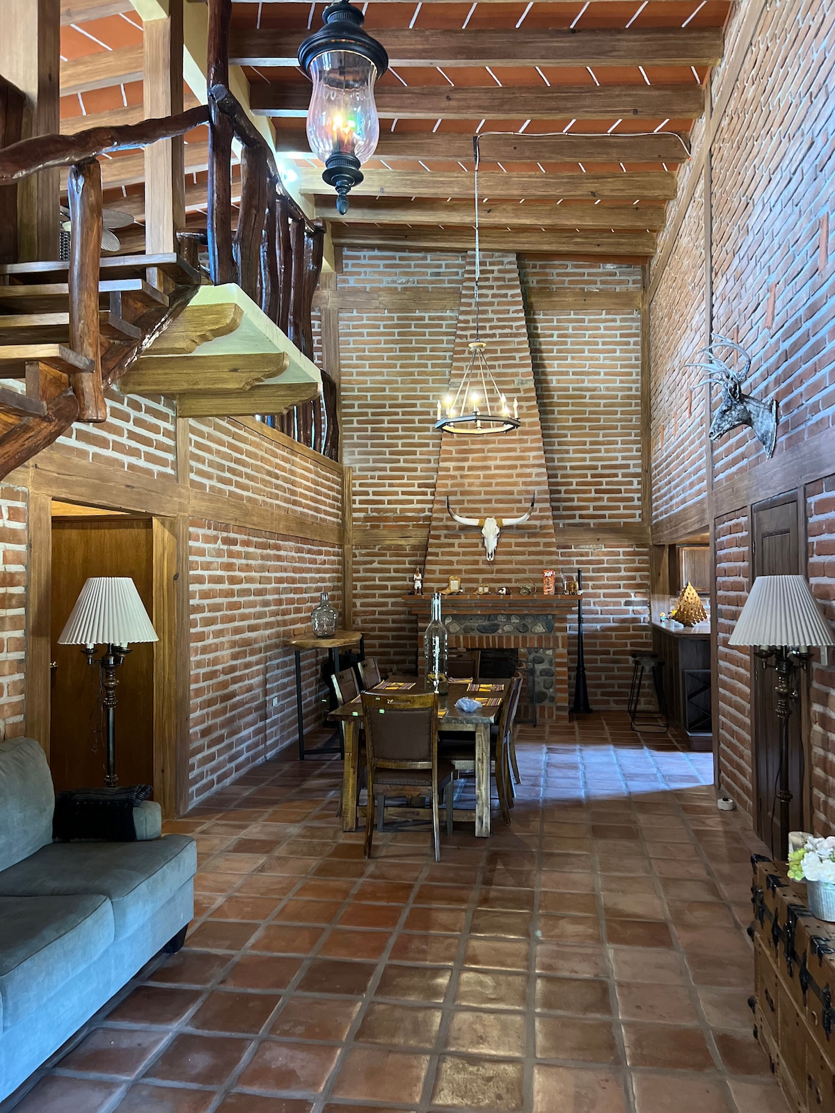 Casa en Alamos  Los Mezquites con chimenea