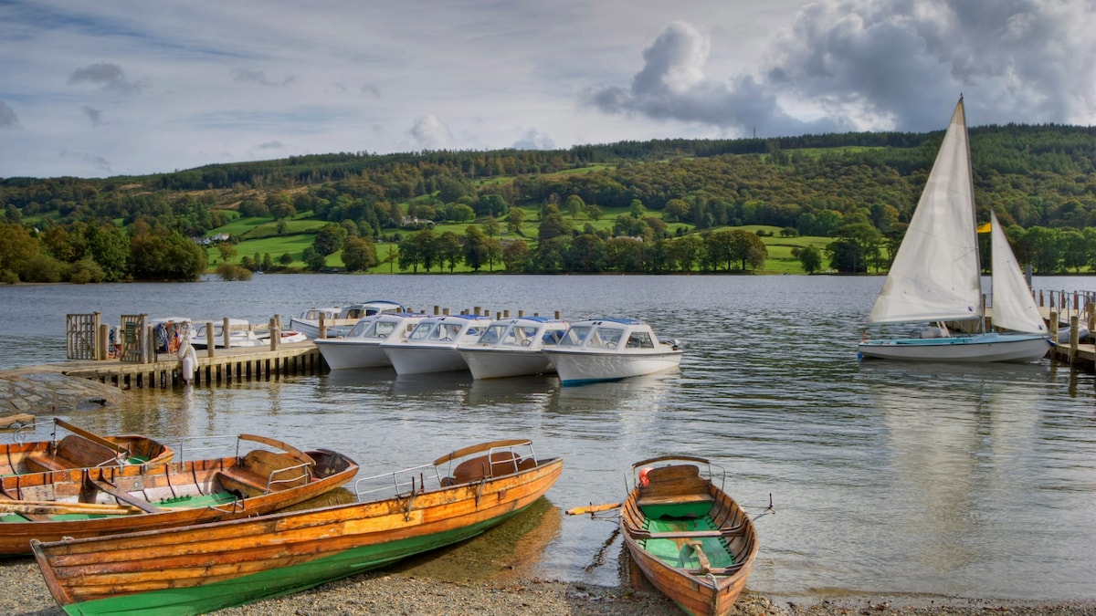 Coniston Water附近的2卧室小屋。