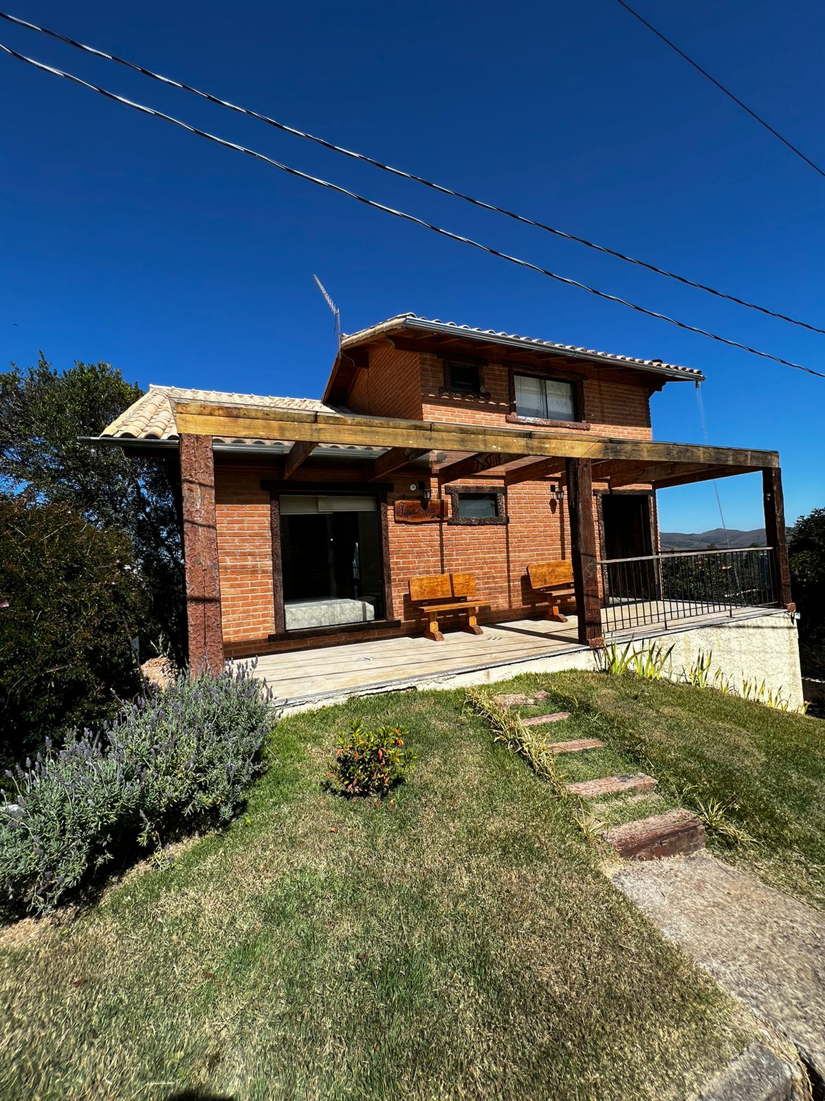 Casa Tapera Nova: serra, por do sol e aconchego