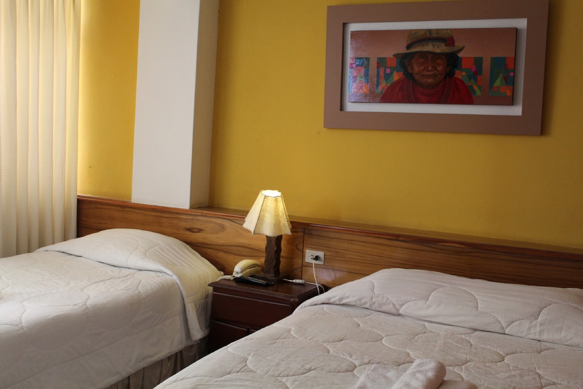2 camas individuales privada en Puno