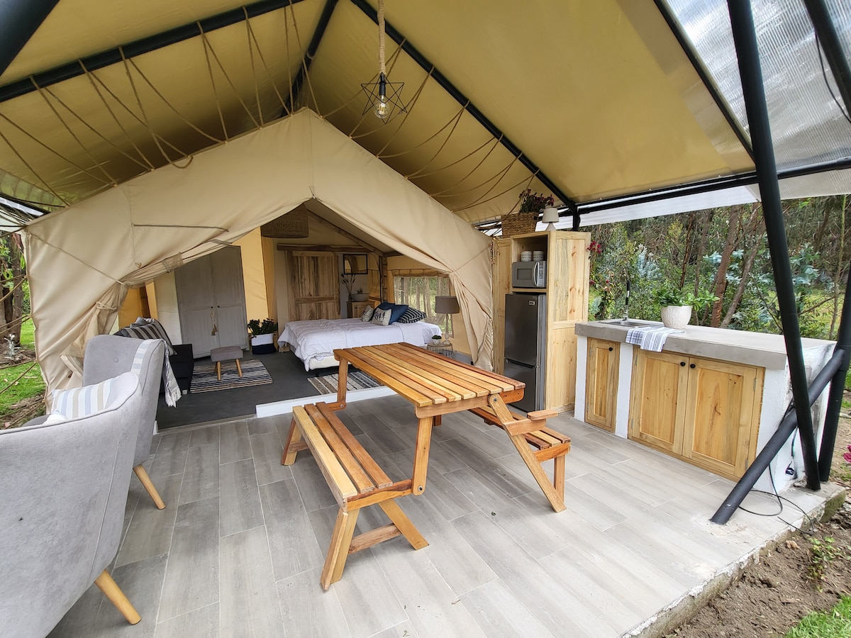 Glamping near Otavalo