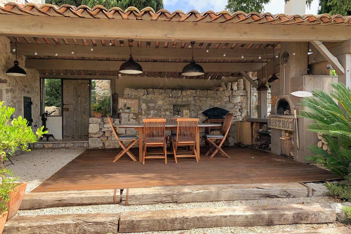 Bastide de charme avec piscine Côte d'Azur