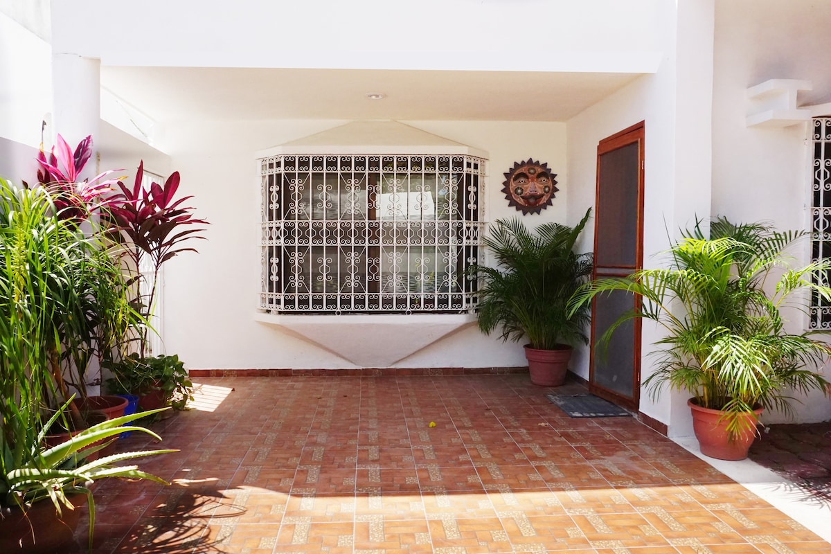 太阳之家（ Casa del Sol ） -坎昆市中心/带健身房的宽敞空间