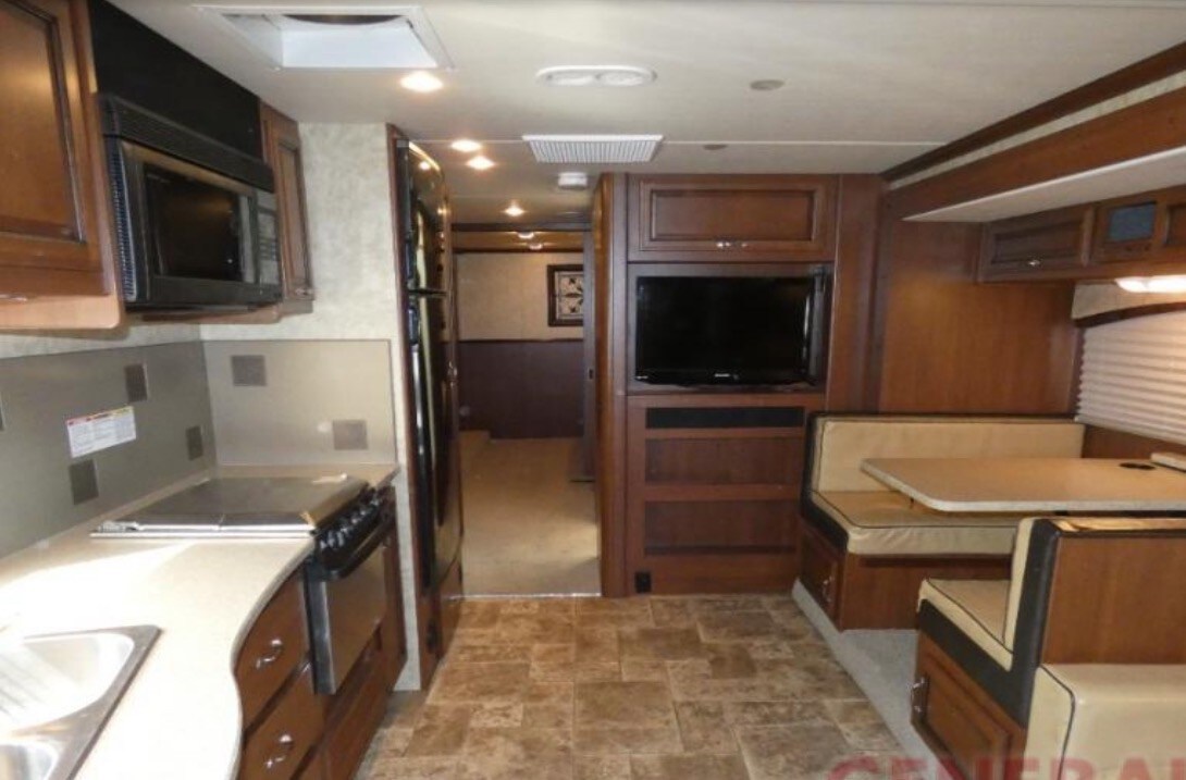RV with country setting, access to reck room.