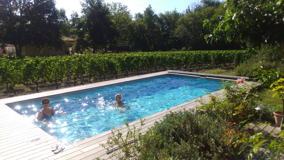 Chambre d'hôtes Le Nid dans la vigne - La Brède