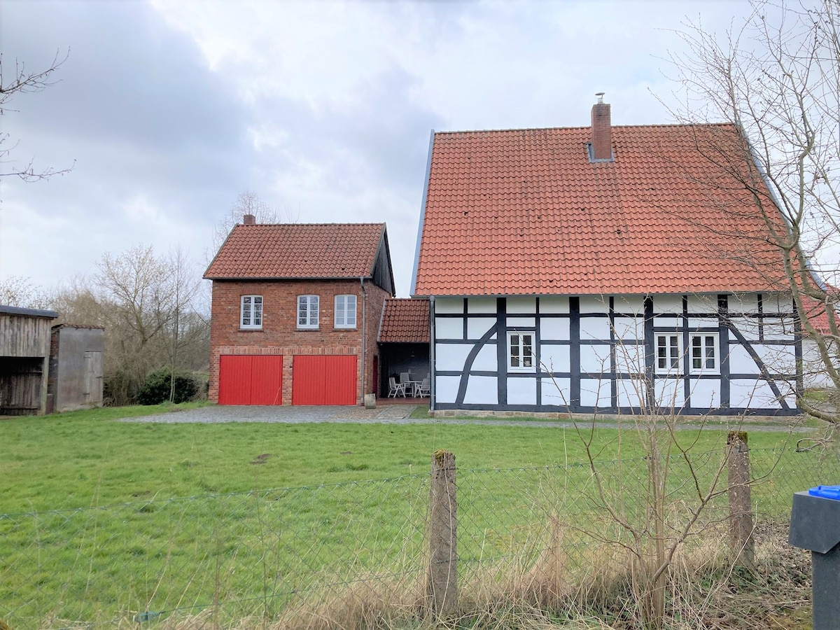 Ferienhaus "Im Winkel", großer Garten