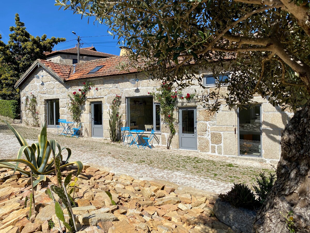 LA VILLA .16 pers.Piscine privée 20mn de PORTO