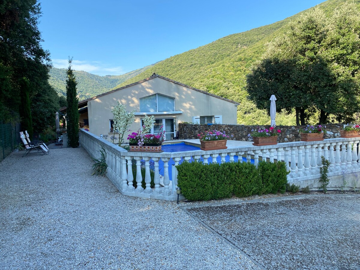 Villa with pool in the southern Cevennes