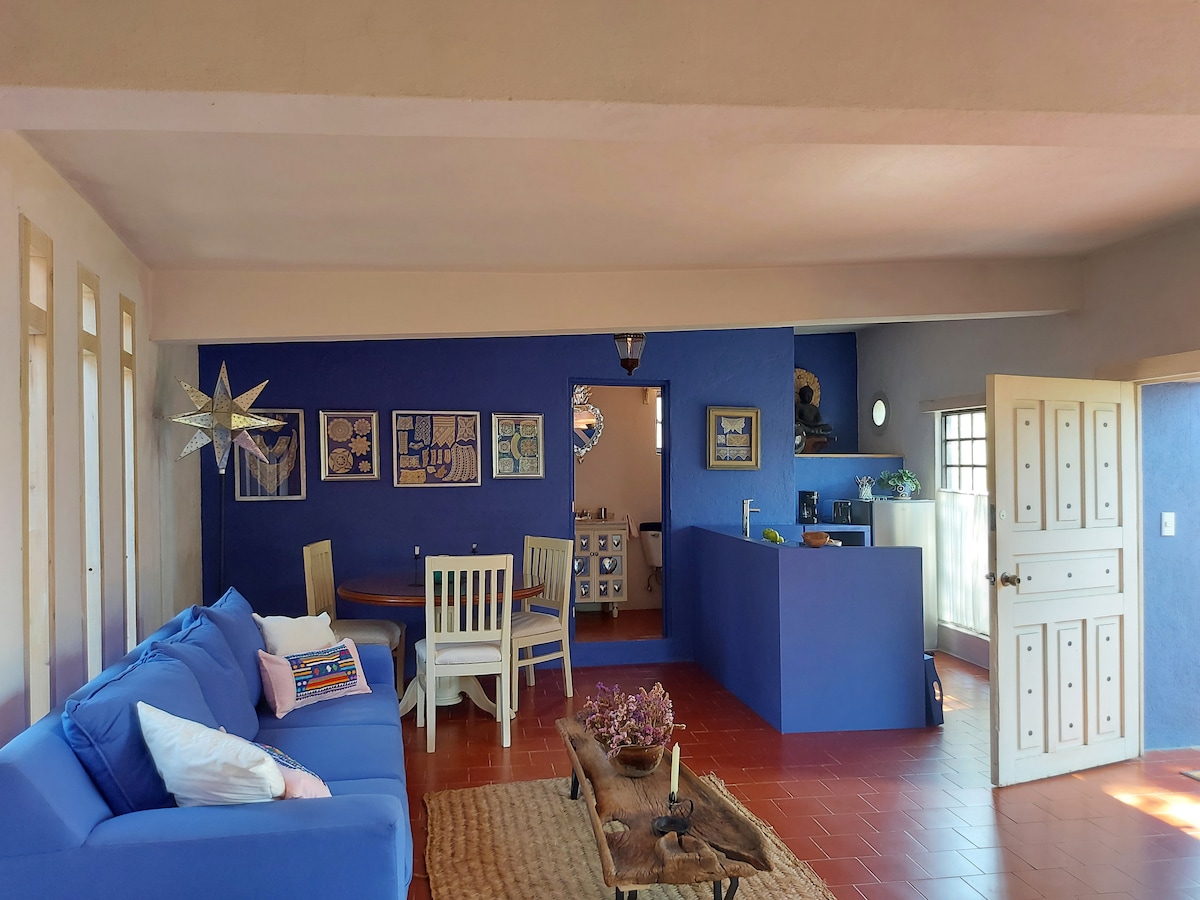 Loft Azul. Casa de los Milagros. Morelos norte