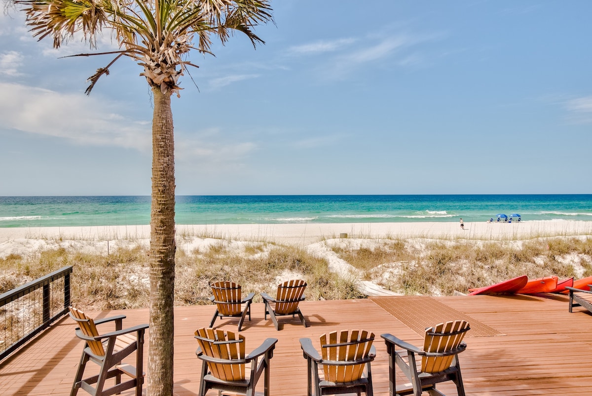 4BR-PCB Ocean Front private home-pets ok