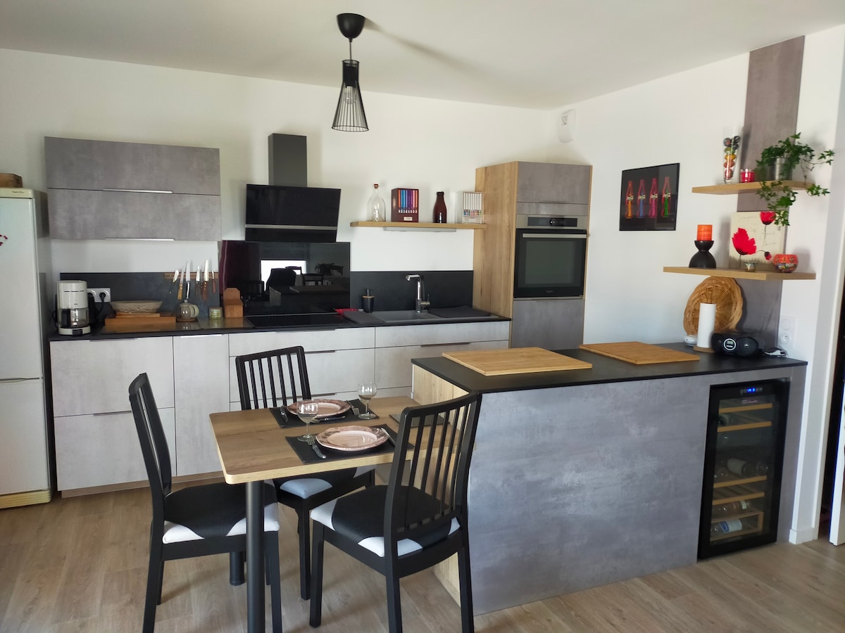 Bel appartement lumineux en résidence sécurisée