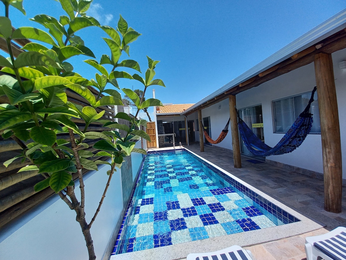 Casa c/piscina privativa na Praia de Guaratiba