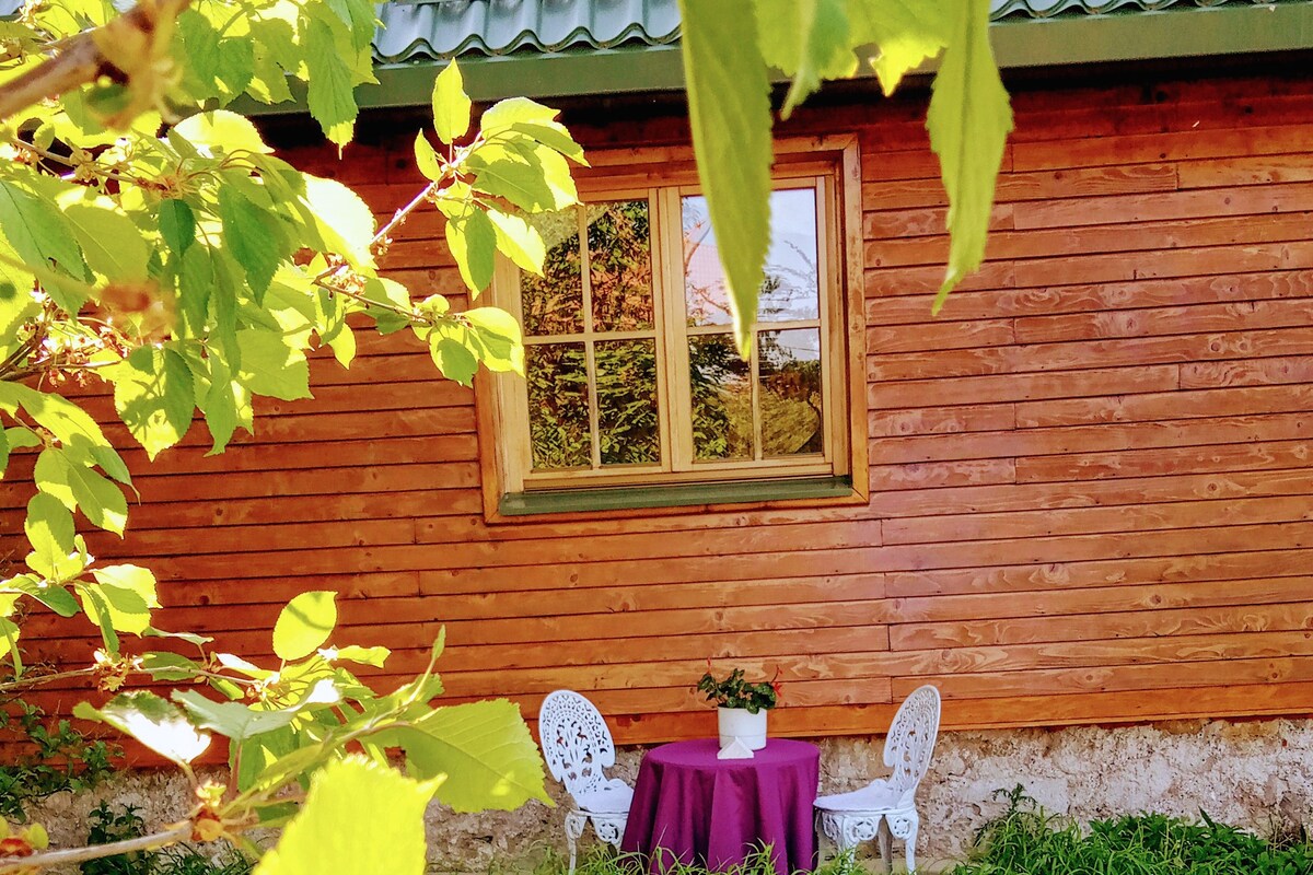 Wooden veggie house "Koliba" near Plitvice Lakes