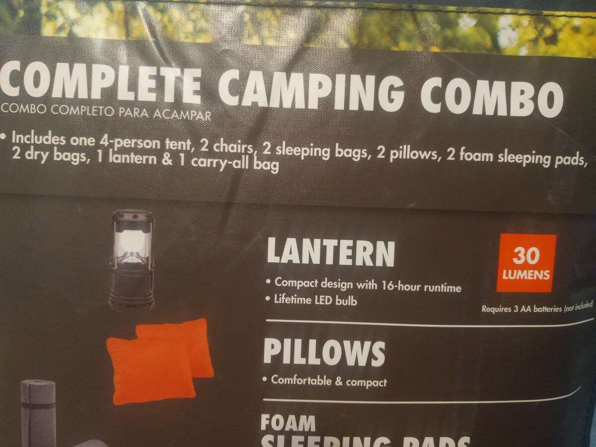Complete Camping Combo