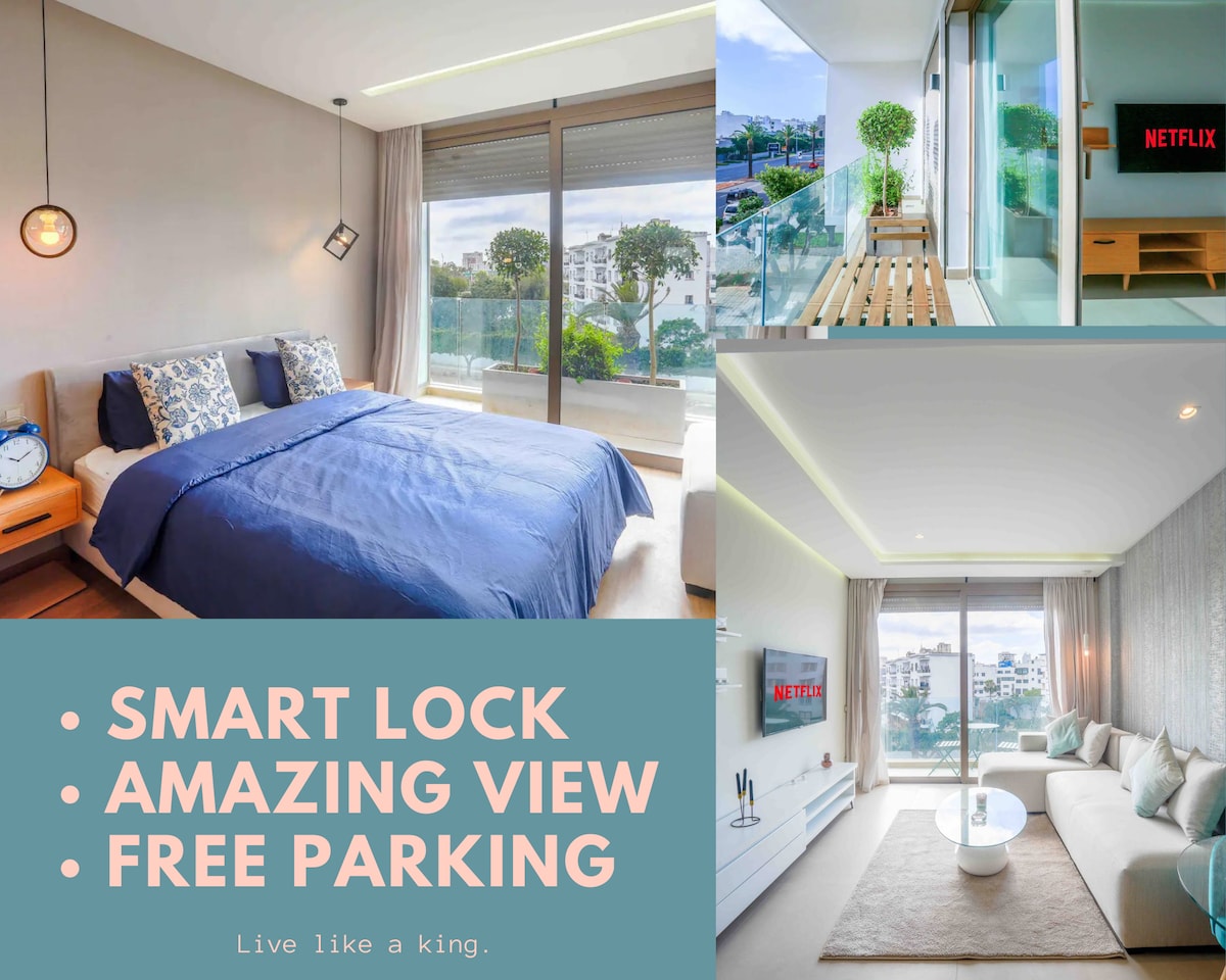 keyless Smart lock/New/Amazing view/Free Parking