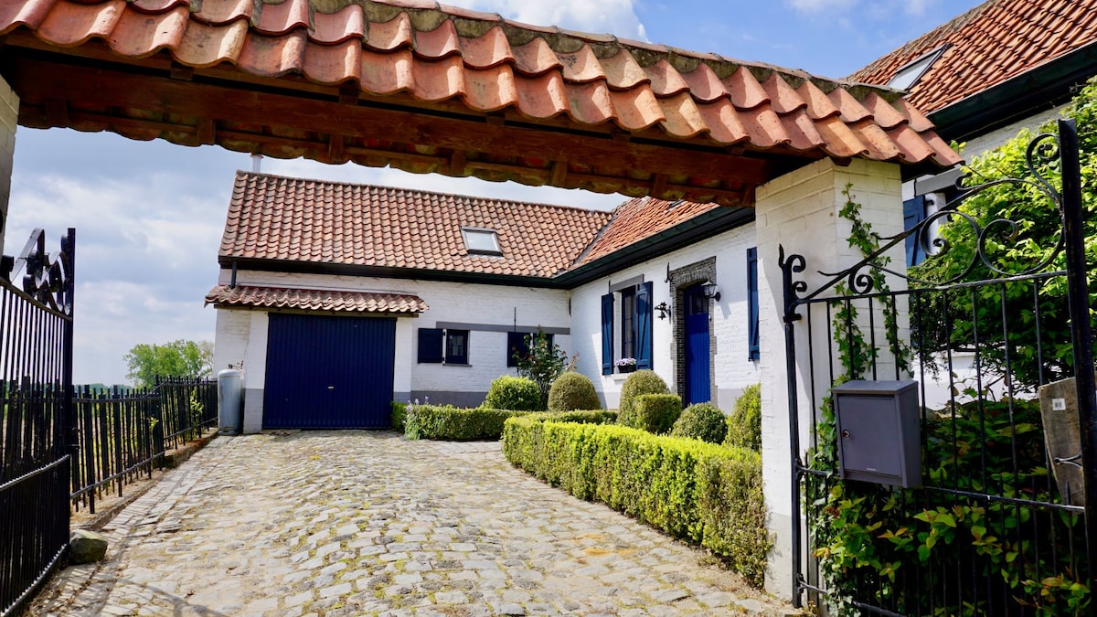 Fermette met grote tuin in de Vlaamse Ardennen