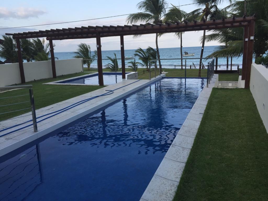 Casa pé na areia de 8 suites, Praia dos Carneiros