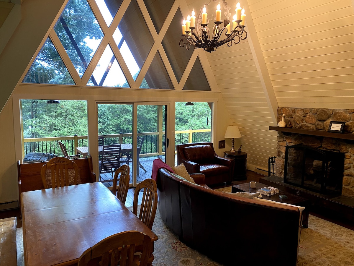 Blue Ridge Family Cabin with Indoor Fireplace